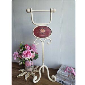 Vintage, Wrought Iron Stand, French Country, Shabby Chic